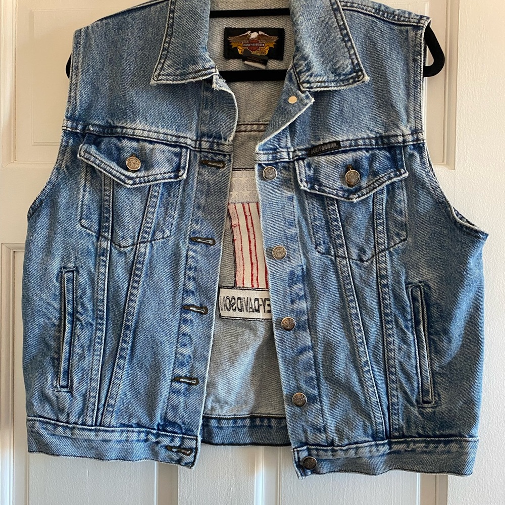 Harley Davidson Women’s Denim Vest